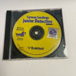 Carmen Sandiego Junio Detective CD-ROM Windows 95